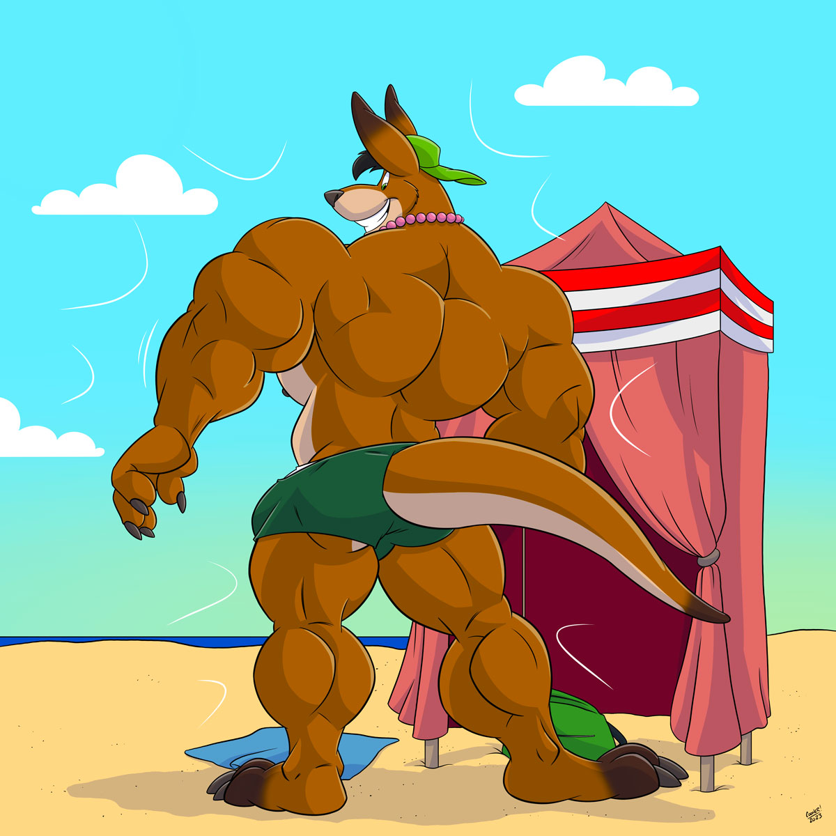 Beach Kangaroo Sequence page 10 full