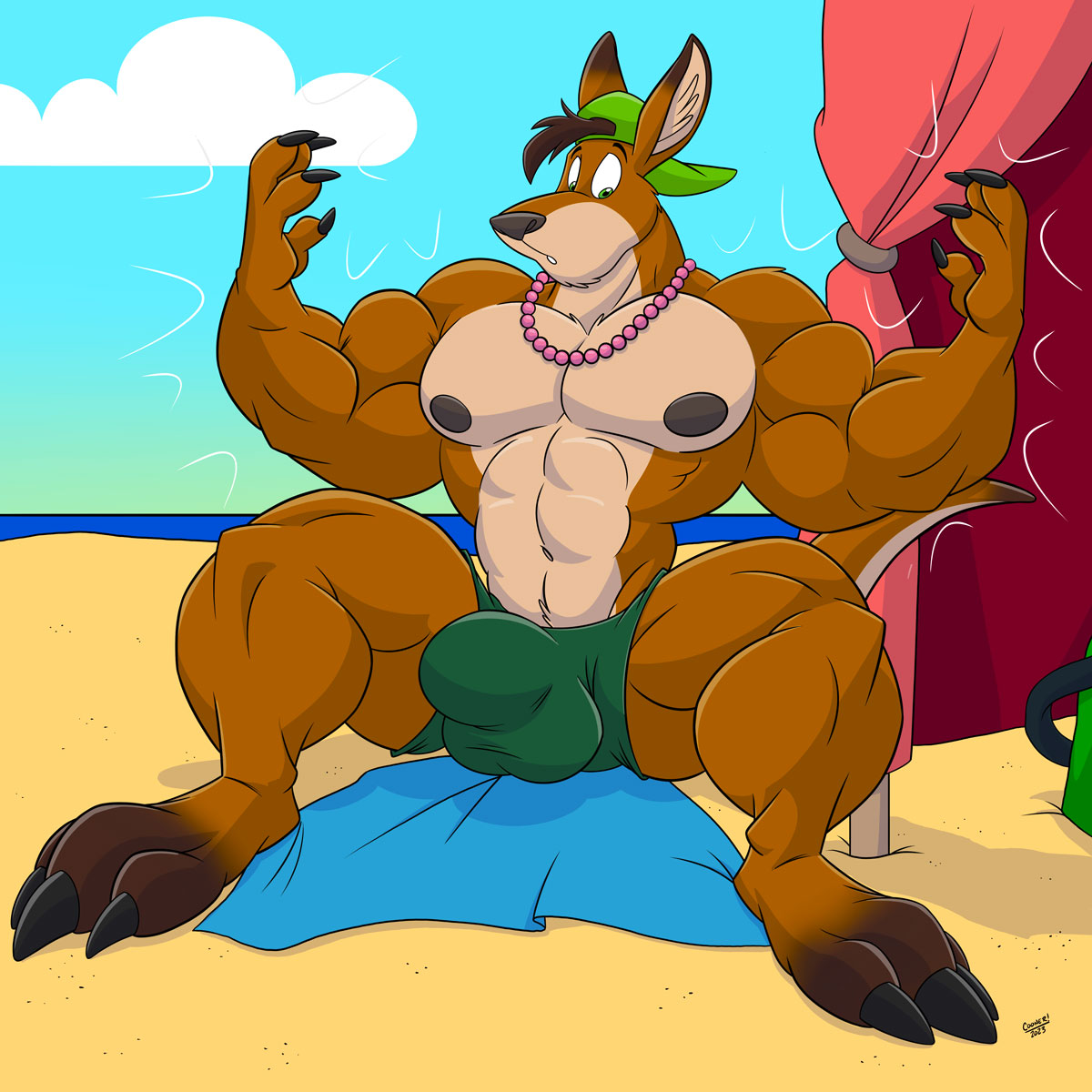 Beach Kangaroo Sequence page 6 full