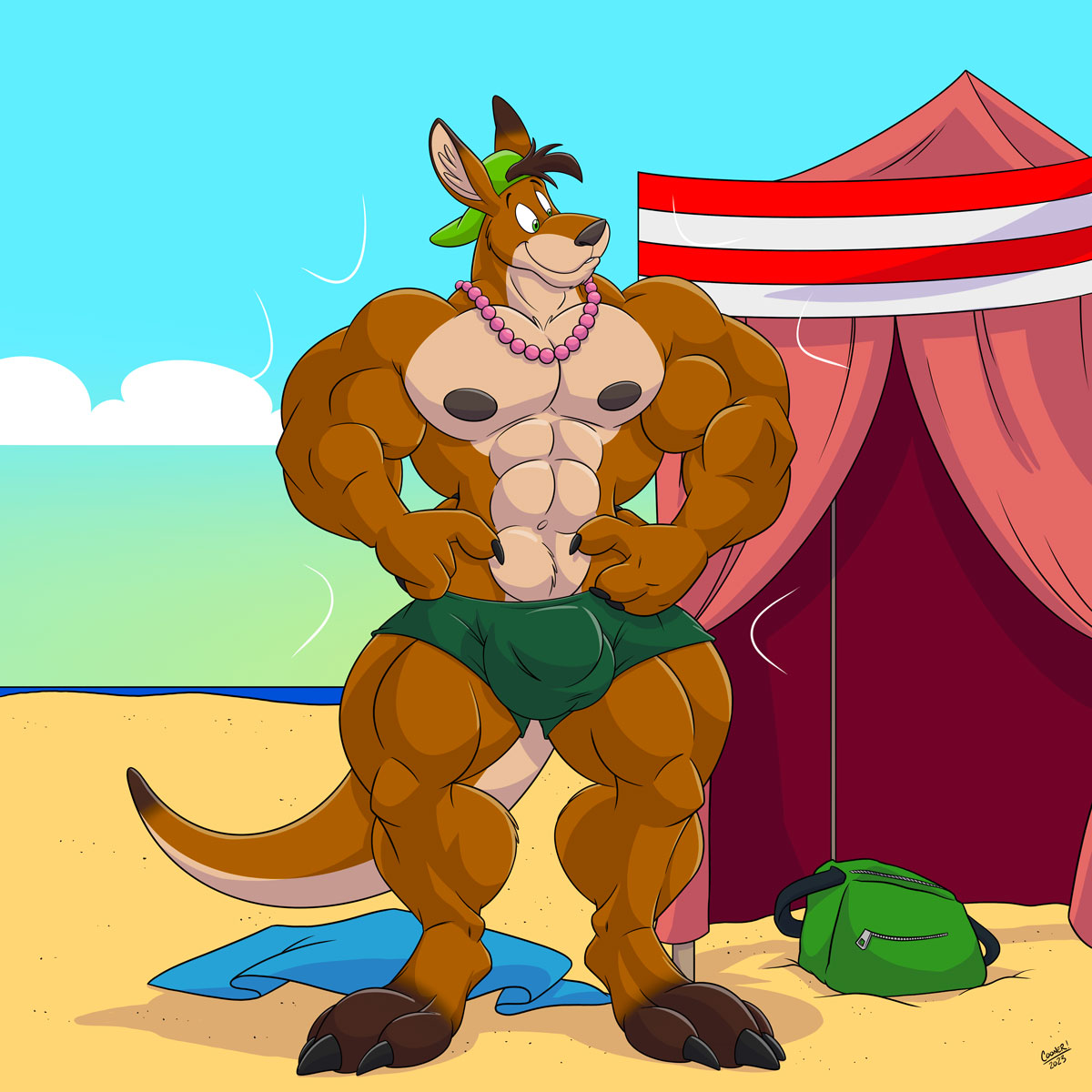 Beach Kangaroo Sequence page 8 full
