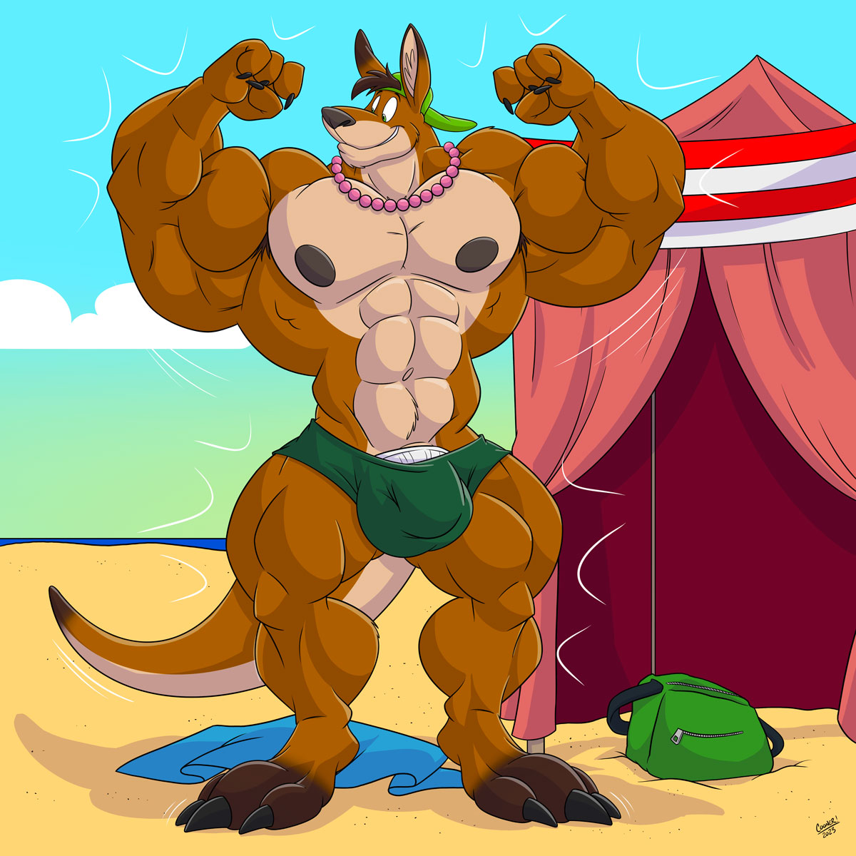 Beach Kangaroo Sequence page 9 full