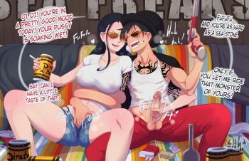 Robin x Luffy's Valentines cover