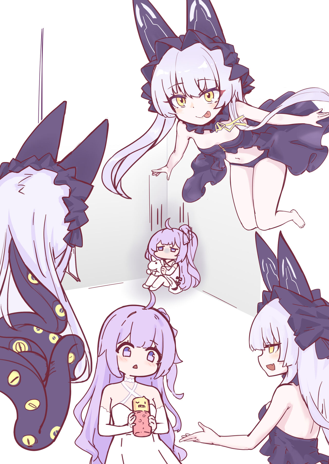 Azur Lane Unicorn X Illustrious page 1 full