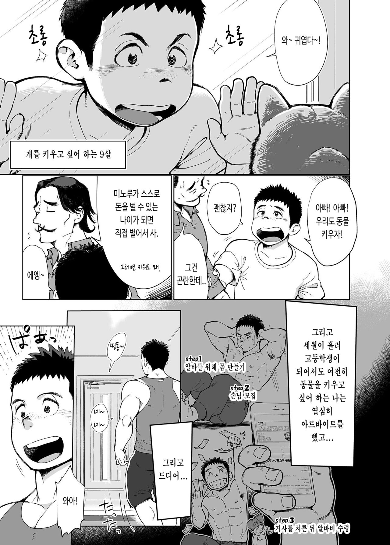 Shucchou! Takuhai Onii-san | 출장! 택배 형아 page 5 full