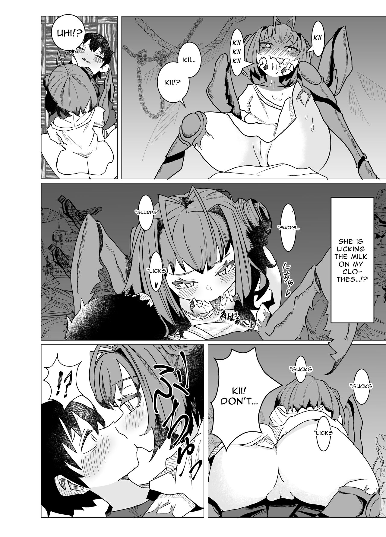 Kamakiri-chan wa Seiyoku to Shokuyoku ni Katenai | Mantis Girl Cannot Overcome Her Desire To Procreate &amp; Feed page 10 full