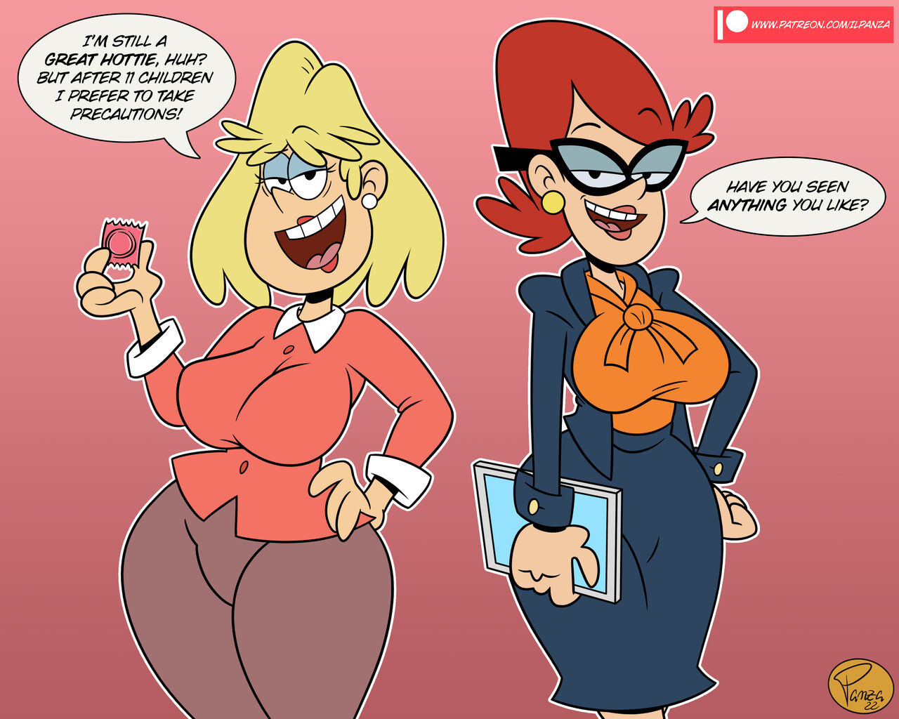 Rita Loud &amp; Mrs. Carmichael page 1 full