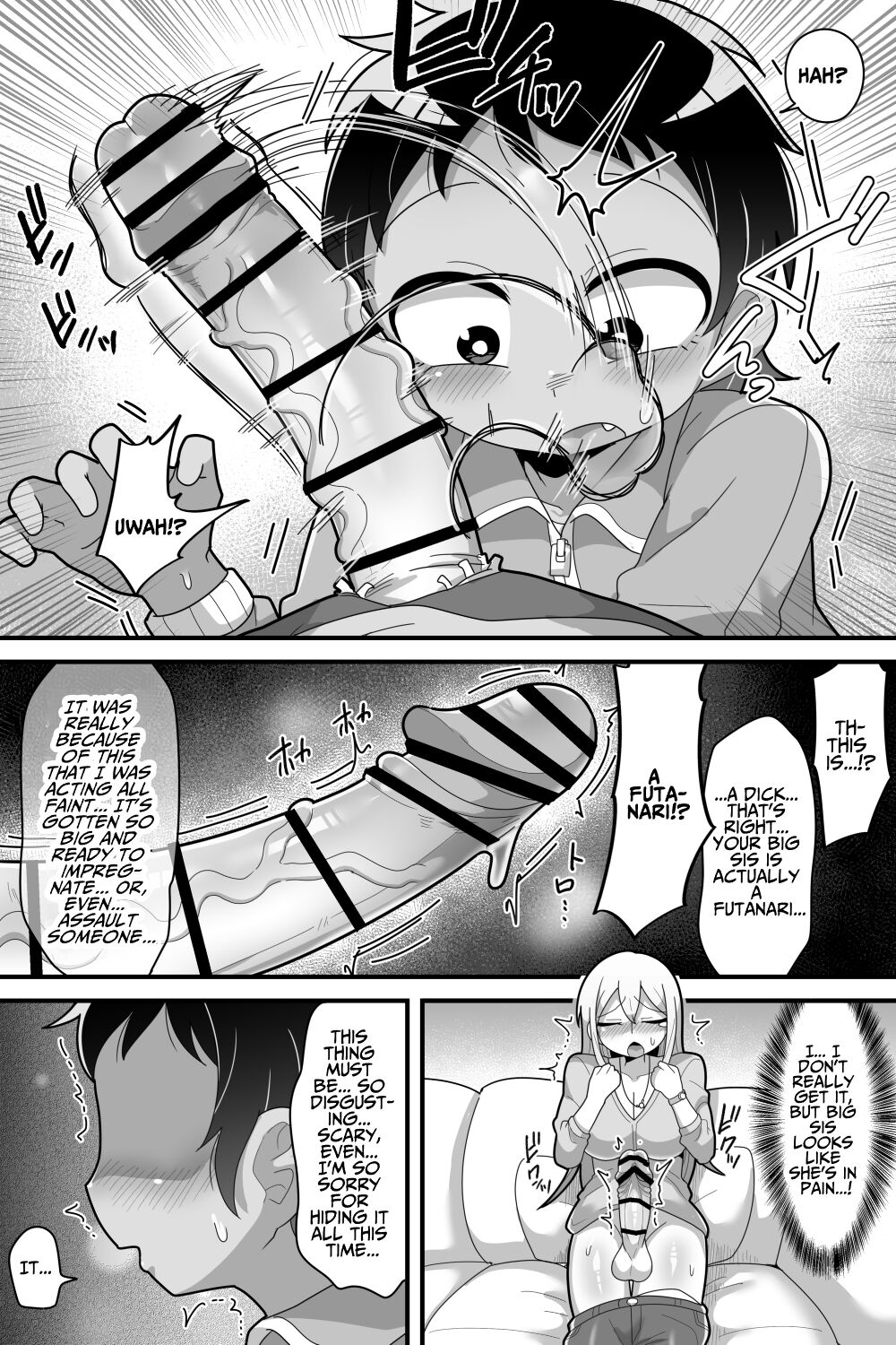 Daisuki na Kinjo no Yasashii Onee-chan ga Futanari datte node Senyou Onaho ni Narimashita | The Kind Neighborhood Girl That I Love Was A Futanari, So I Became Her Exclusive Faphole page 8 full