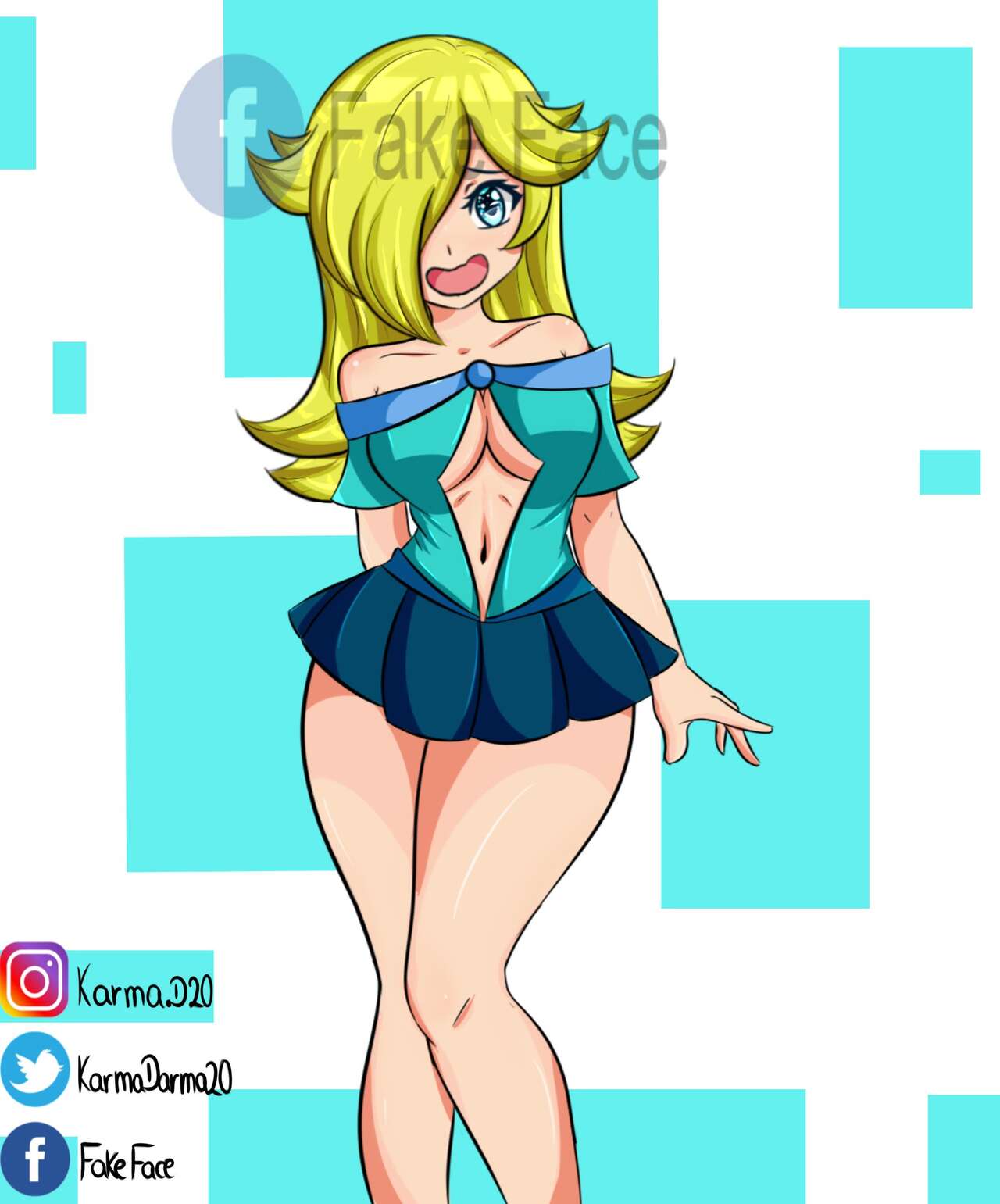 Fake Face Twitter rip page 6 full