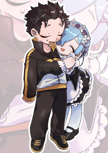 Rem x Subaru cover
