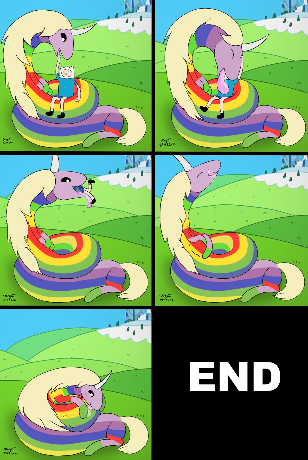 Lady Rainicorn Vore page 6 full