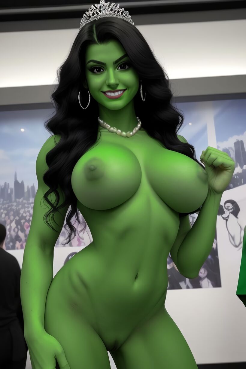 She-Hulk AI artwork set page 7 full