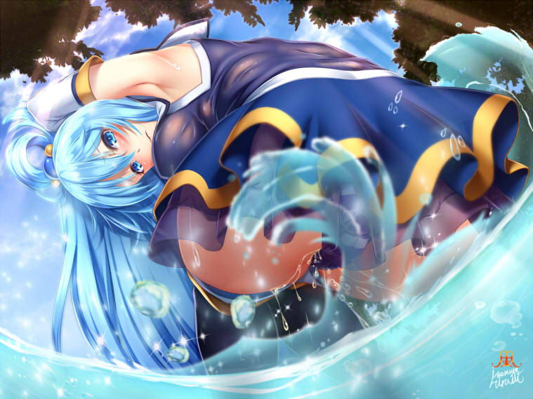 Ikemura Hirochi's Konosuba previews page 4 full
