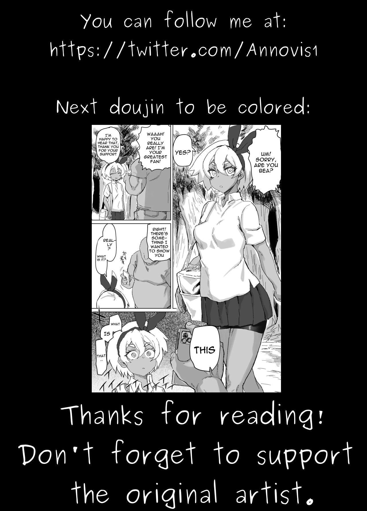 Rebecca-chan and Zukobako Manga page 8 full