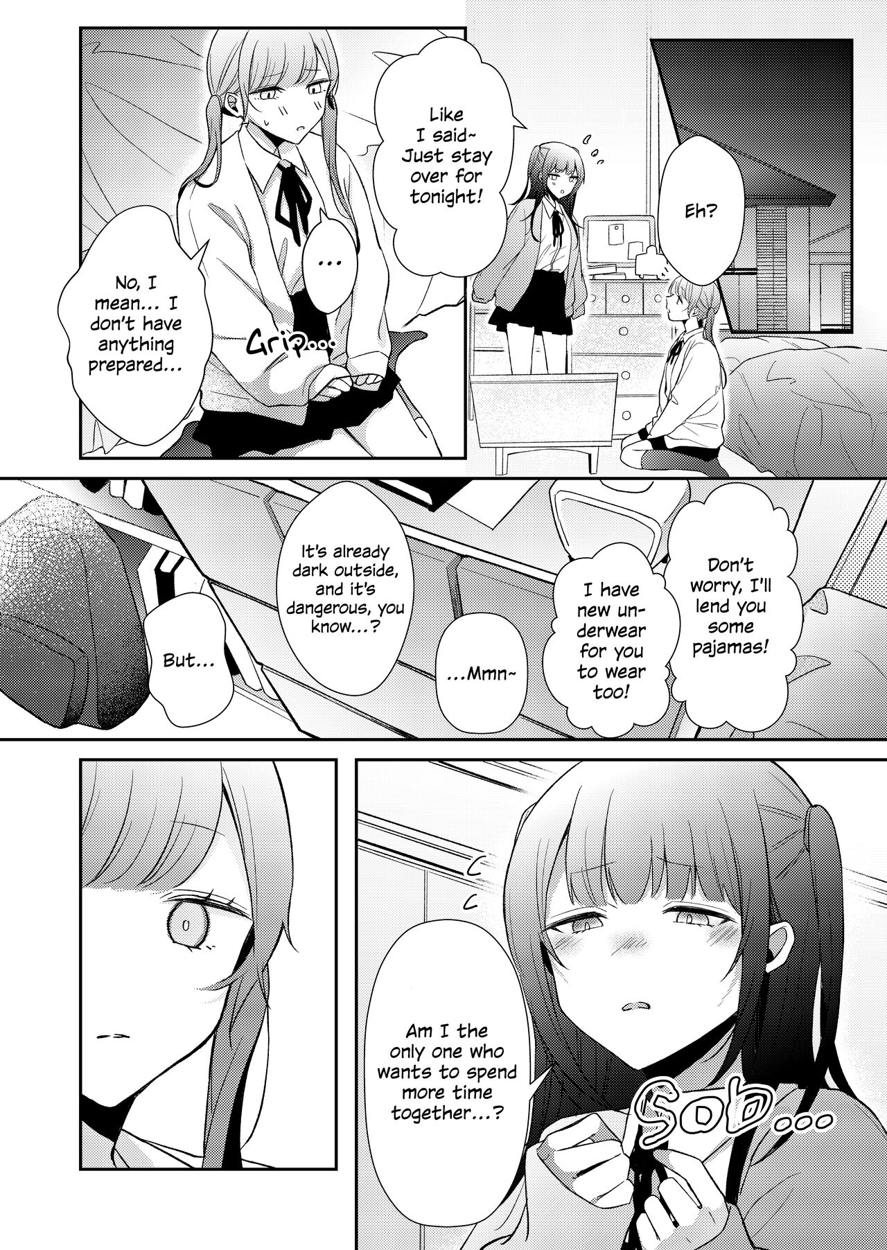 Tsukiattenai Futari ga Ofuro de  Ecchi na Koto Suru Hanashi |  A Story of Two Girls Who Are Not Dating Having Sex in the Bath page 6 full