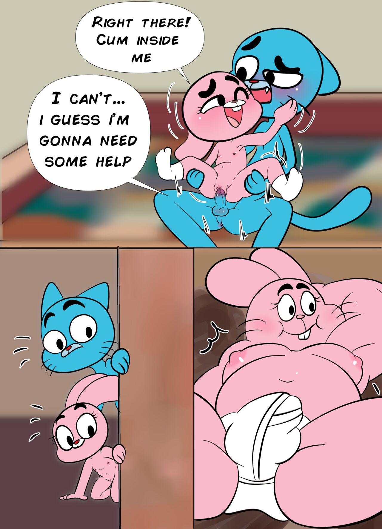 Gumball's needy page 1 full