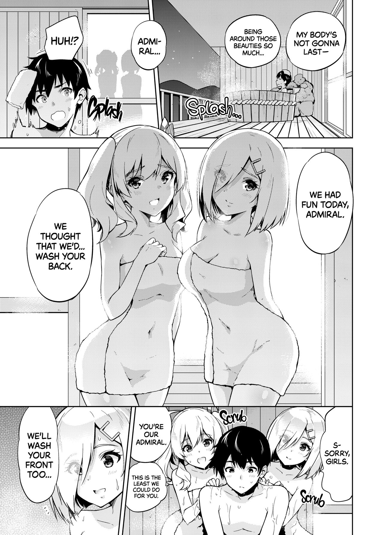 Hamakaze and Kashima in Hot Springs and Yukata page 6 full