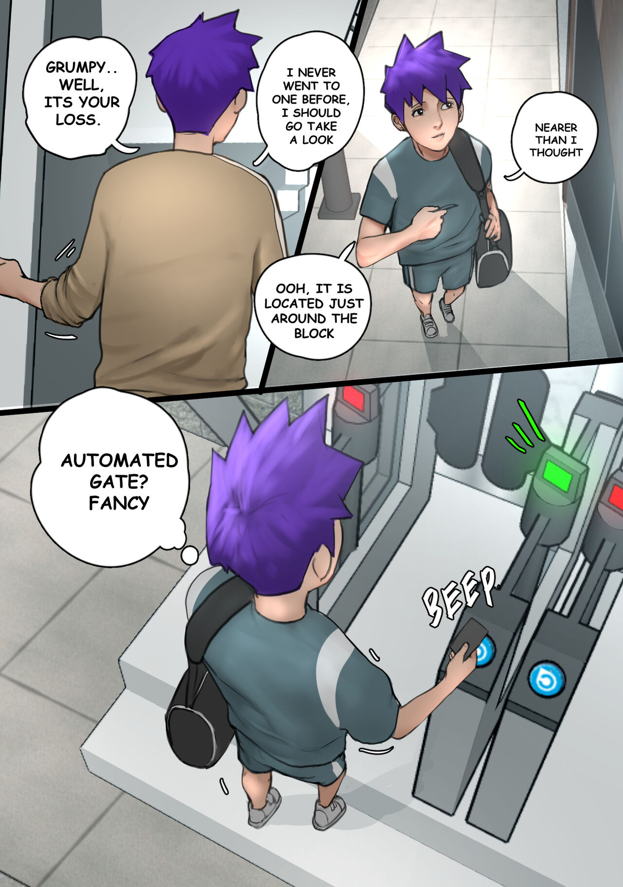 Lucy Gym Encounter page 3 full