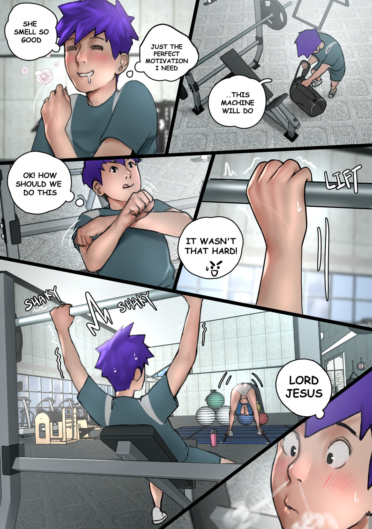 Lucy Gym Encounter page 6 full