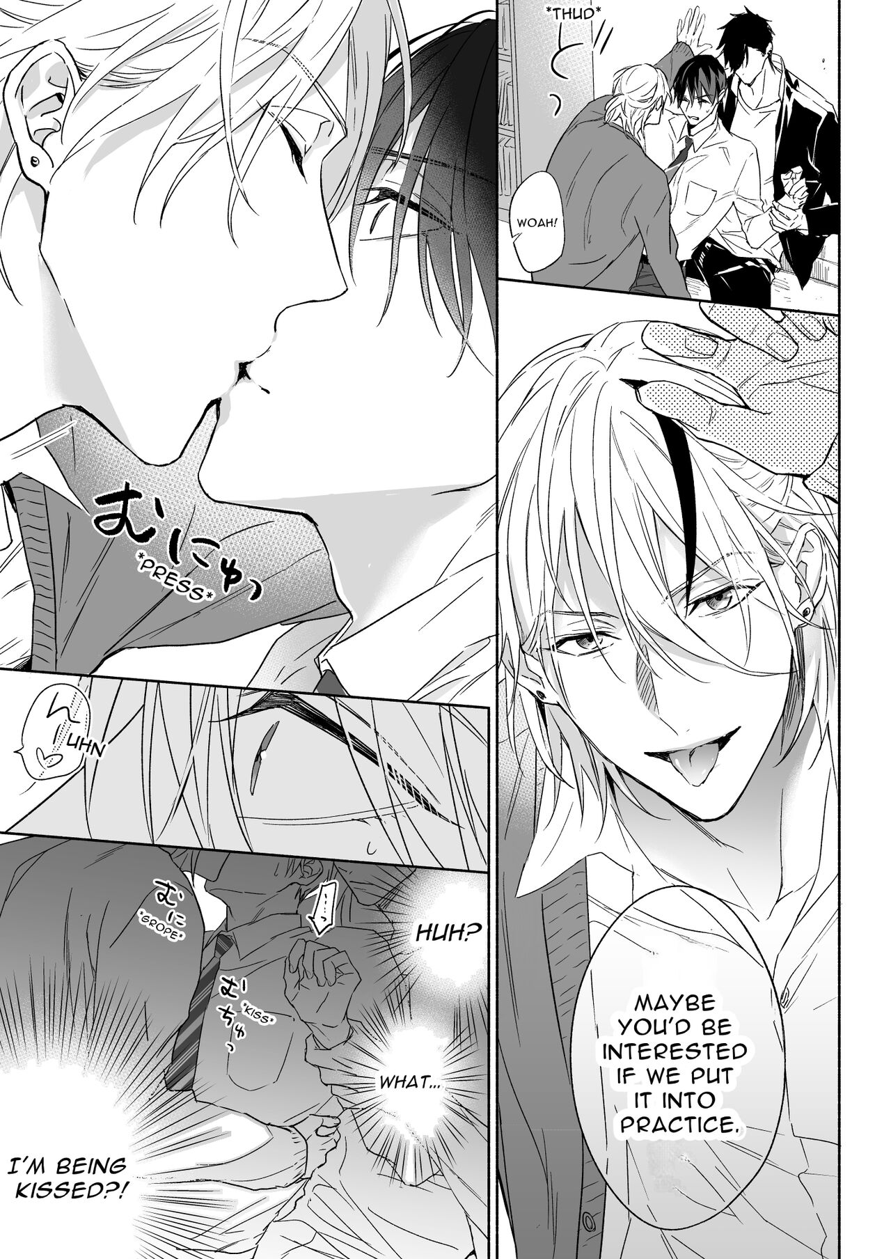 Tachi to Neko Docchi ga Ii no? | Top or Bottom? ~Sweaty 3-Way Sex~ page 7 full