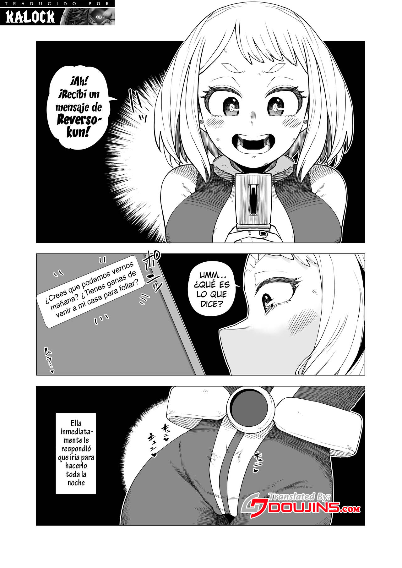 Teisou Gyakuten Butsu ~Ochako Uraraka no Baai~ | Academia de Héroes &amp; una Moralidad Invertida 12: ~Ochako Uraraka~ page 1 full