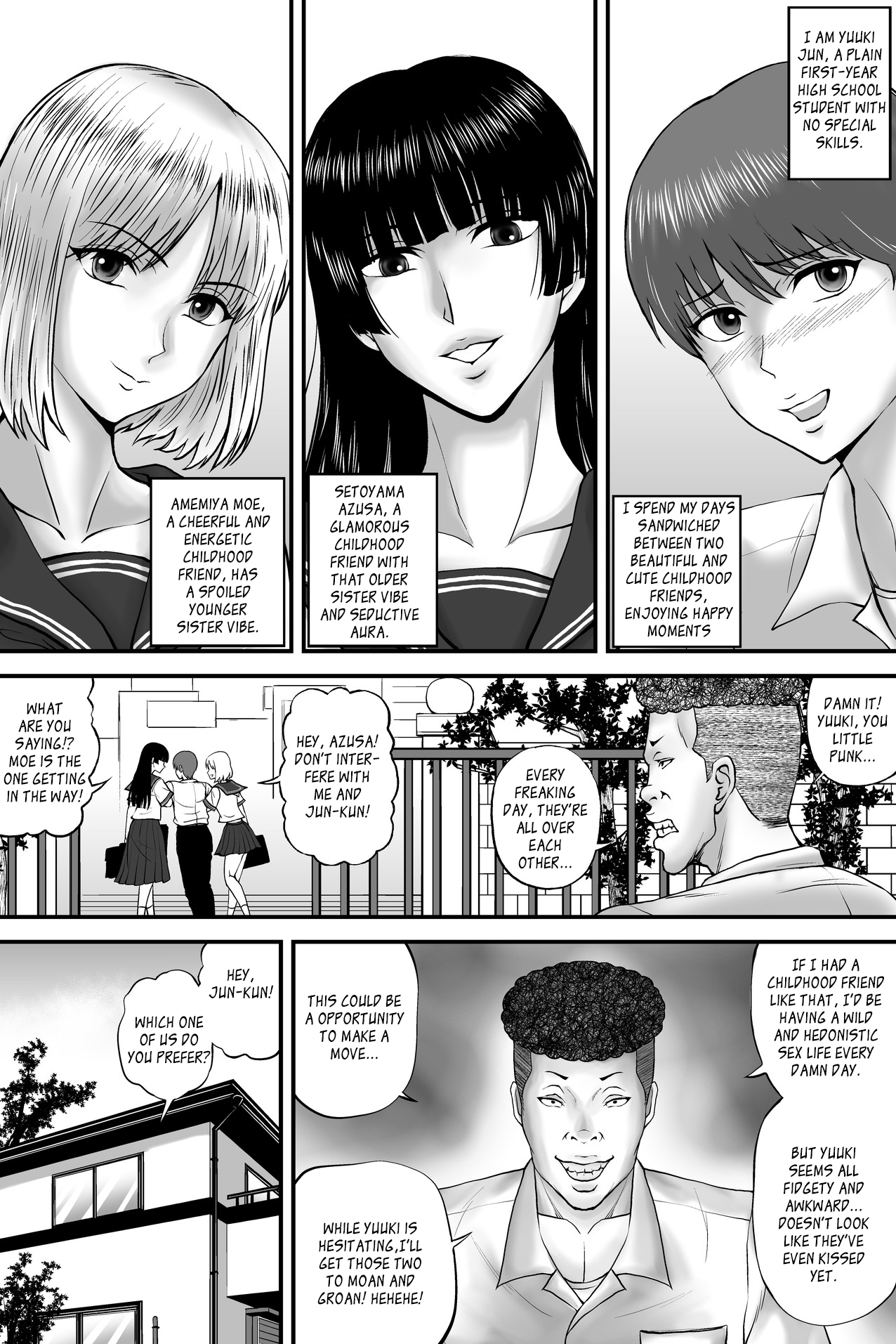 Netorare Love Diagnosis - Part 1 page 3 full