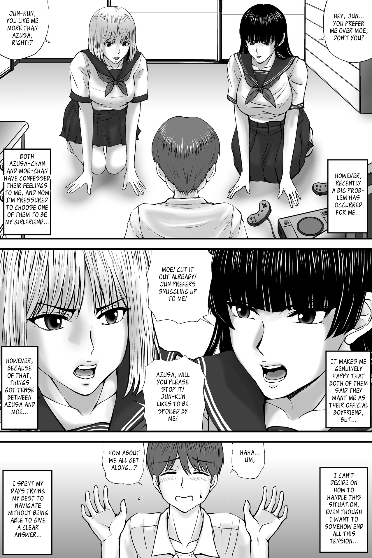 Netorare Love Diagnosis - Part 1 page 4 full