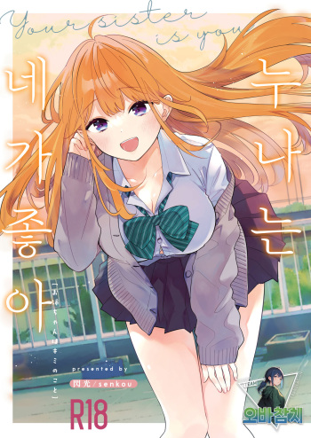 Onee-chan wa kimi no Koto, - Your sister is you | 누나는 네가 좋아 cover