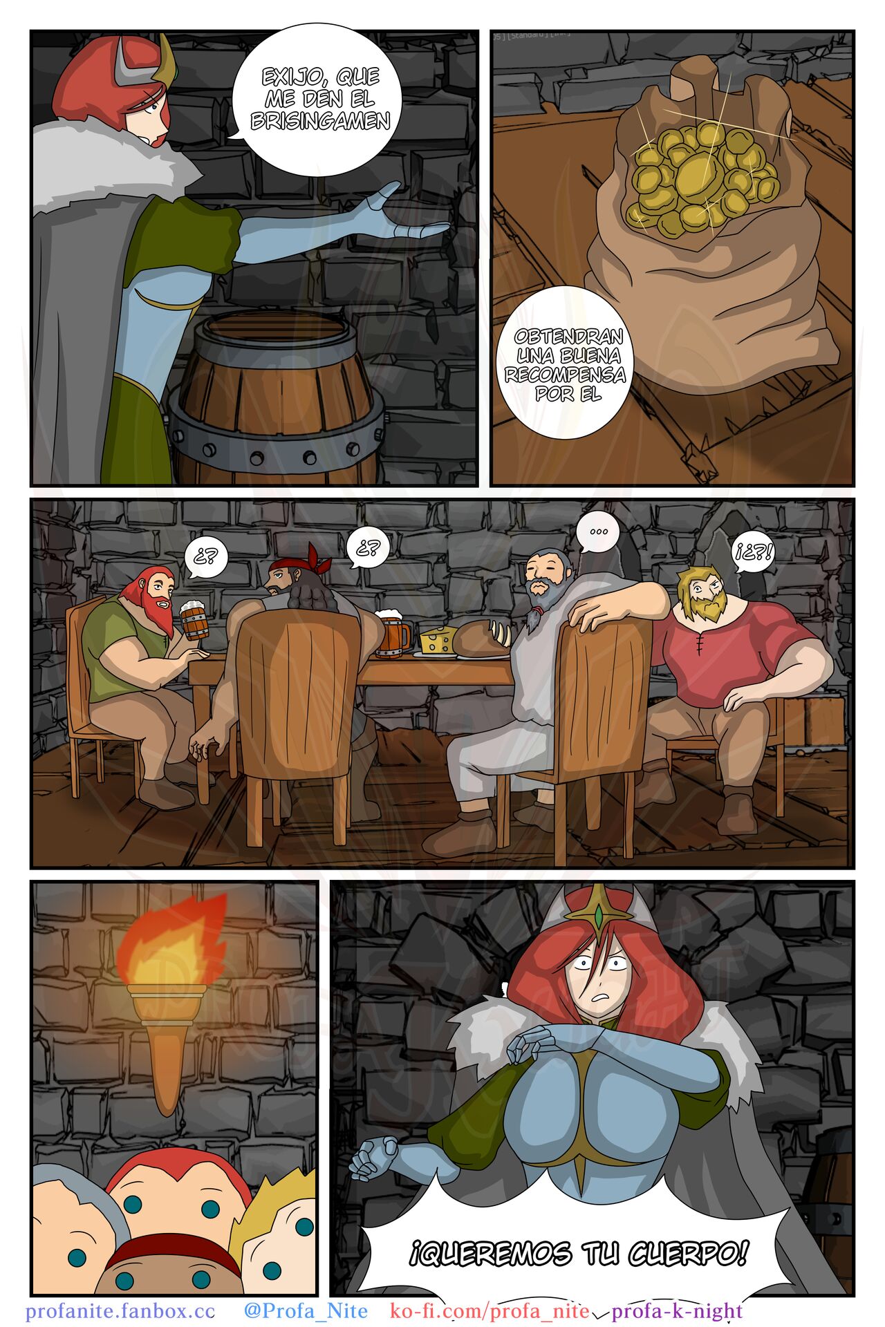 Myth Tales #4: El collar de los enanos page 6 full
