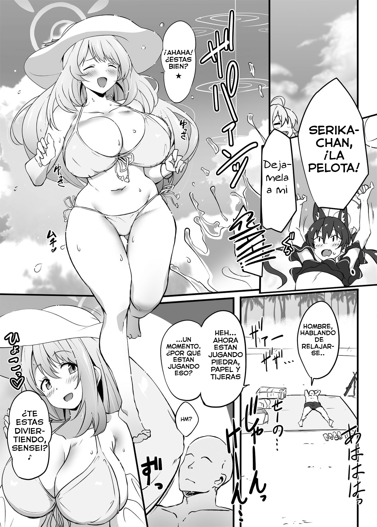 Zenkoutei Seito "N-DAY" | Las estudiantes mas dedicadas de Sensei page 2 full