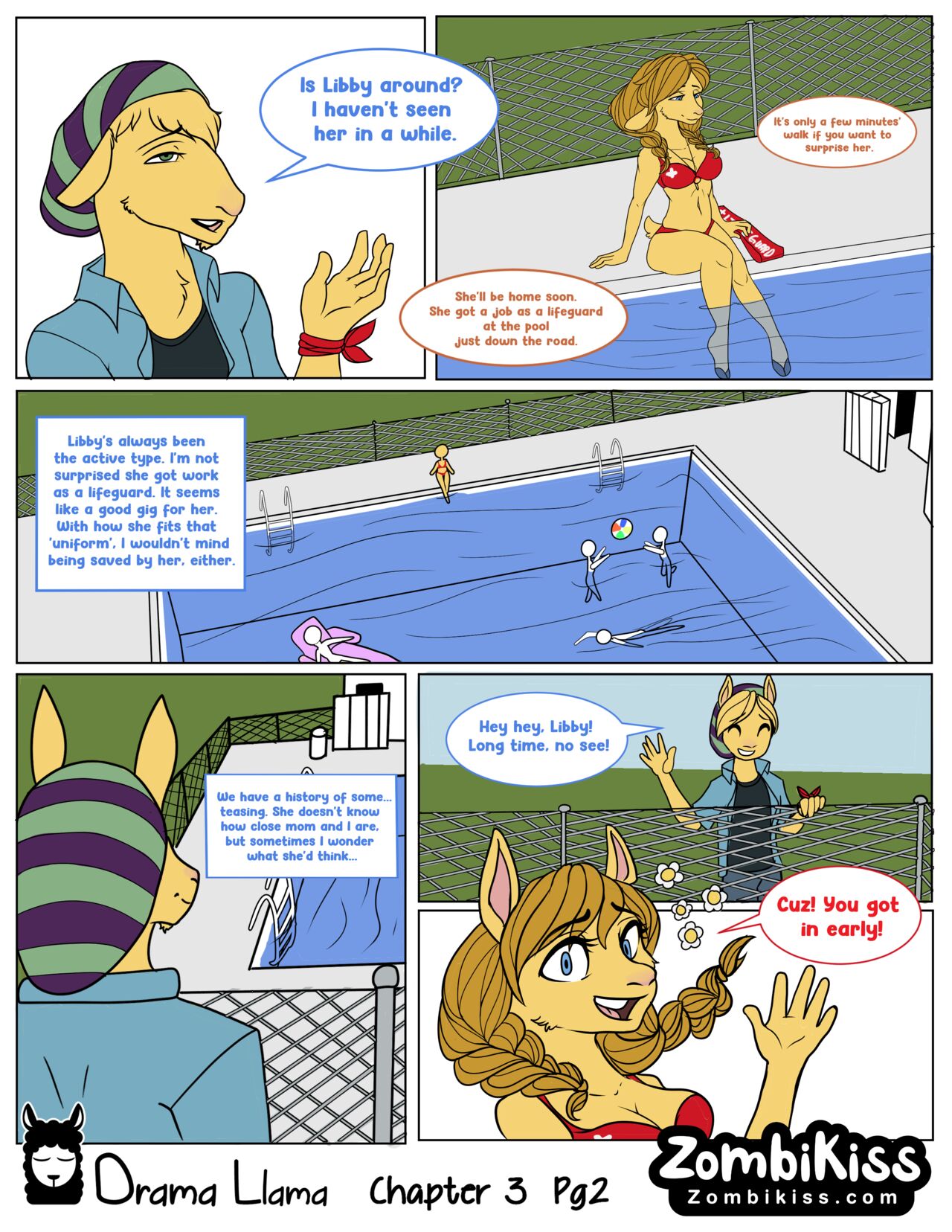Drama Llama Ch. 3 page 3 full