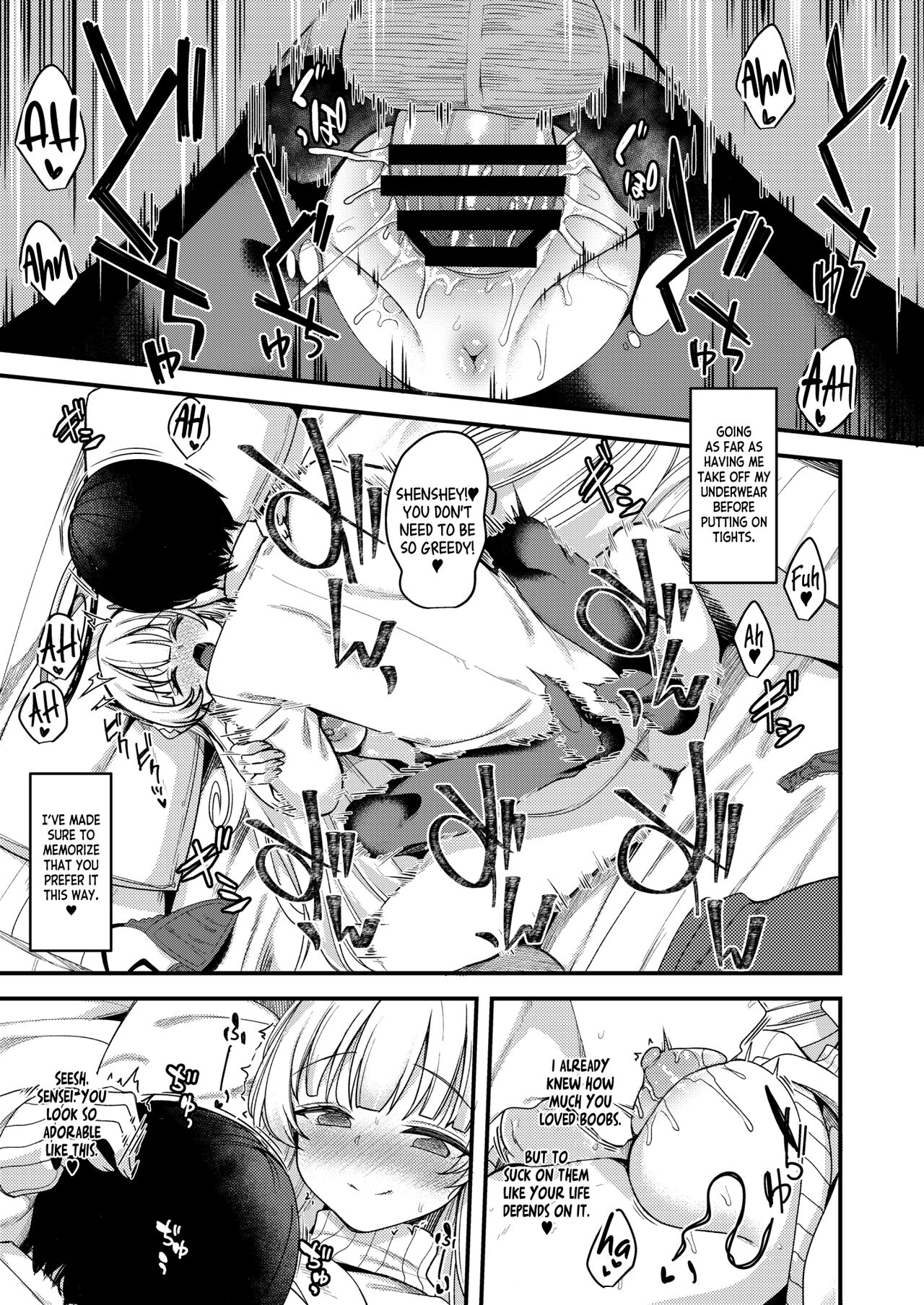 Sensei Iippai Ojikan Itadaichaimasu ne | Sensei, may I take a lot of your time? page 10 full