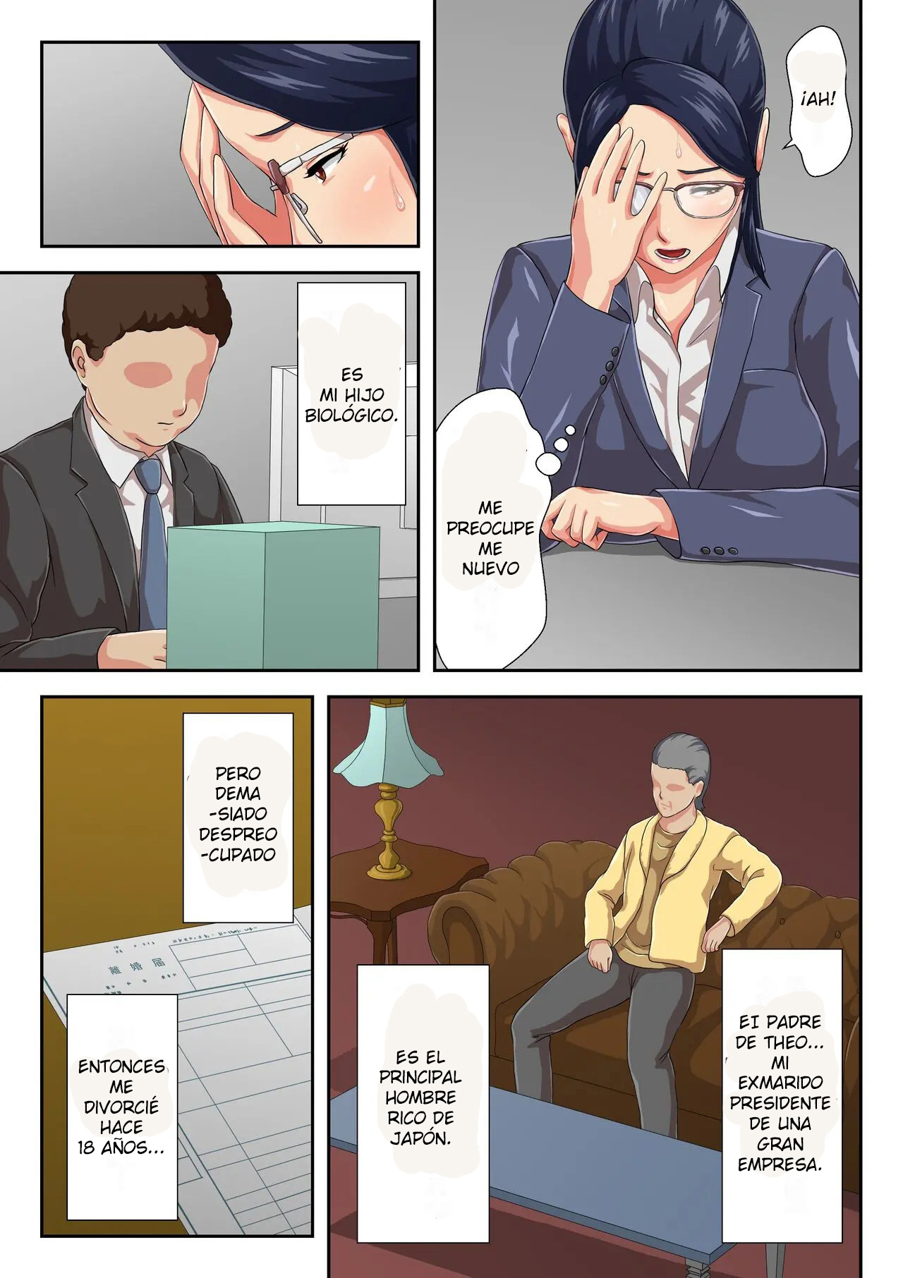 Onnajoushi wa Ikiwakareta Haha page 4 full