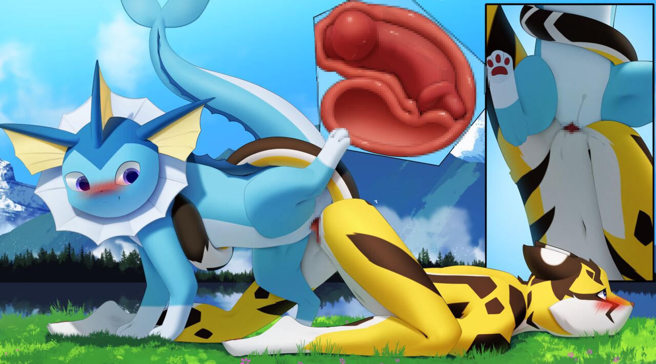 Steel Cat - The wild Vaporeon used knotting. page 5 full