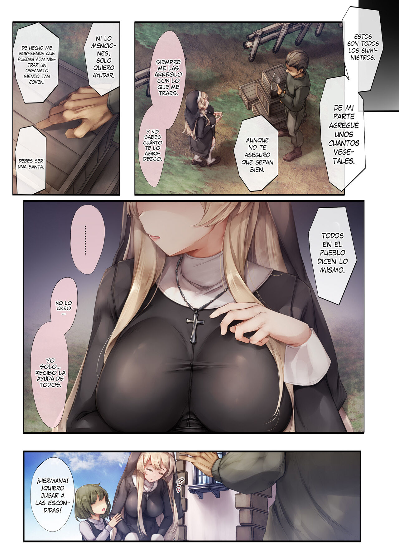 Machihazure no Seijo-sama Daisuki na Onee-chan wa Boku no Shiranai Otoko no Mono page 8 full