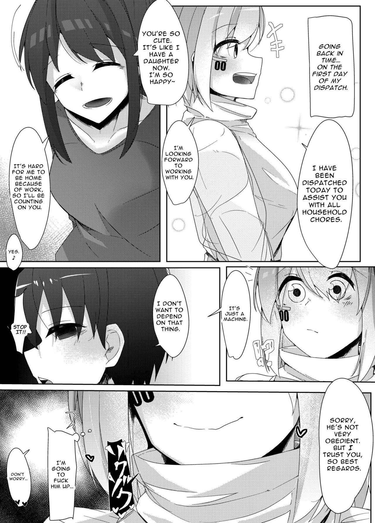 Kajiyou Android ga Hakensaki no Shota-kun o Chouzetsu Tekoki de Choukyou suru Hanashi | Dispatched Hosuehold Android Sexually Trains A Shota With Extreme Handjobs page 5 full