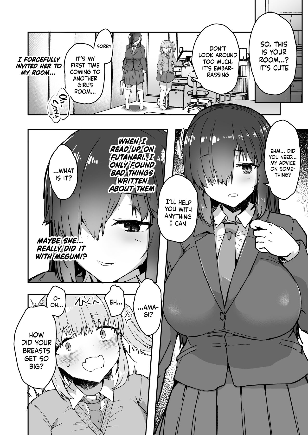 Futa Musume ni Itazura Shicha Ikemasen -Amagi Risa Hen- page 7 full