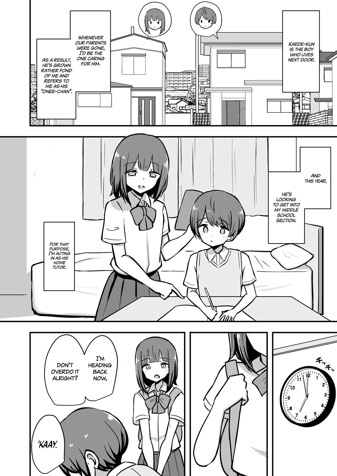 Boku to Onee-san no Kimochii Obenkyou | Pleasure Studies with Onee-chan page 3 full