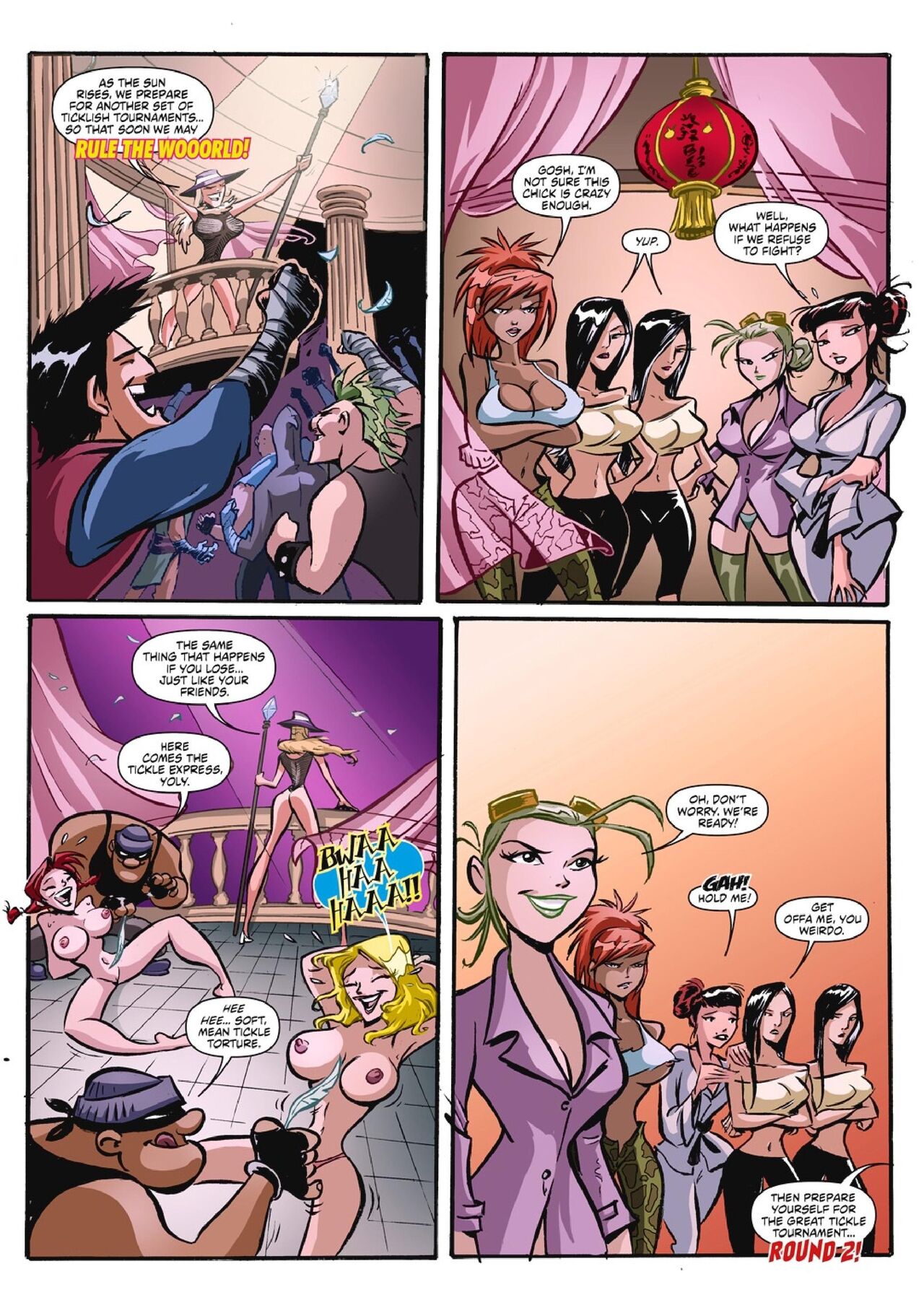 The Great Tickle Tournament 2 page 2 full