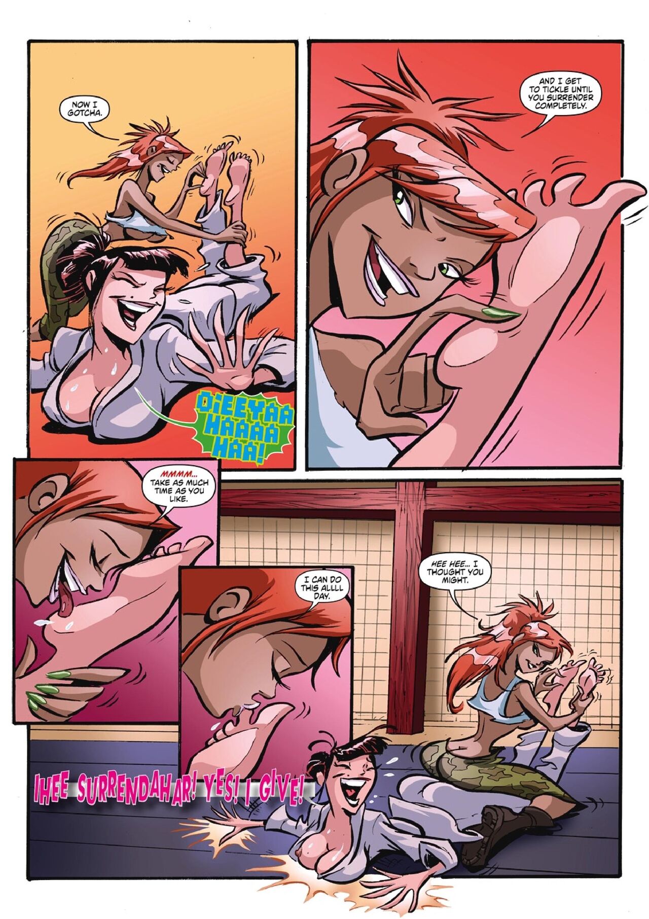 The Great Tickle Tournament 2 page 5 full