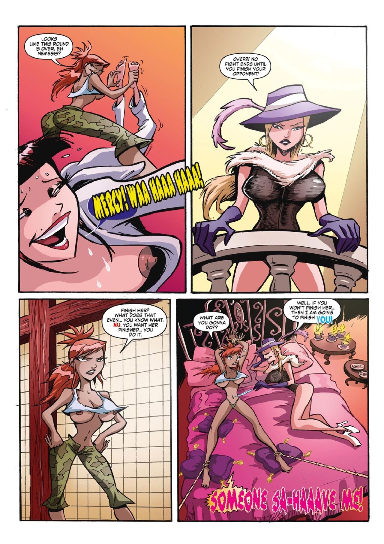 The Great Tickle Tournament 2 page 6 full