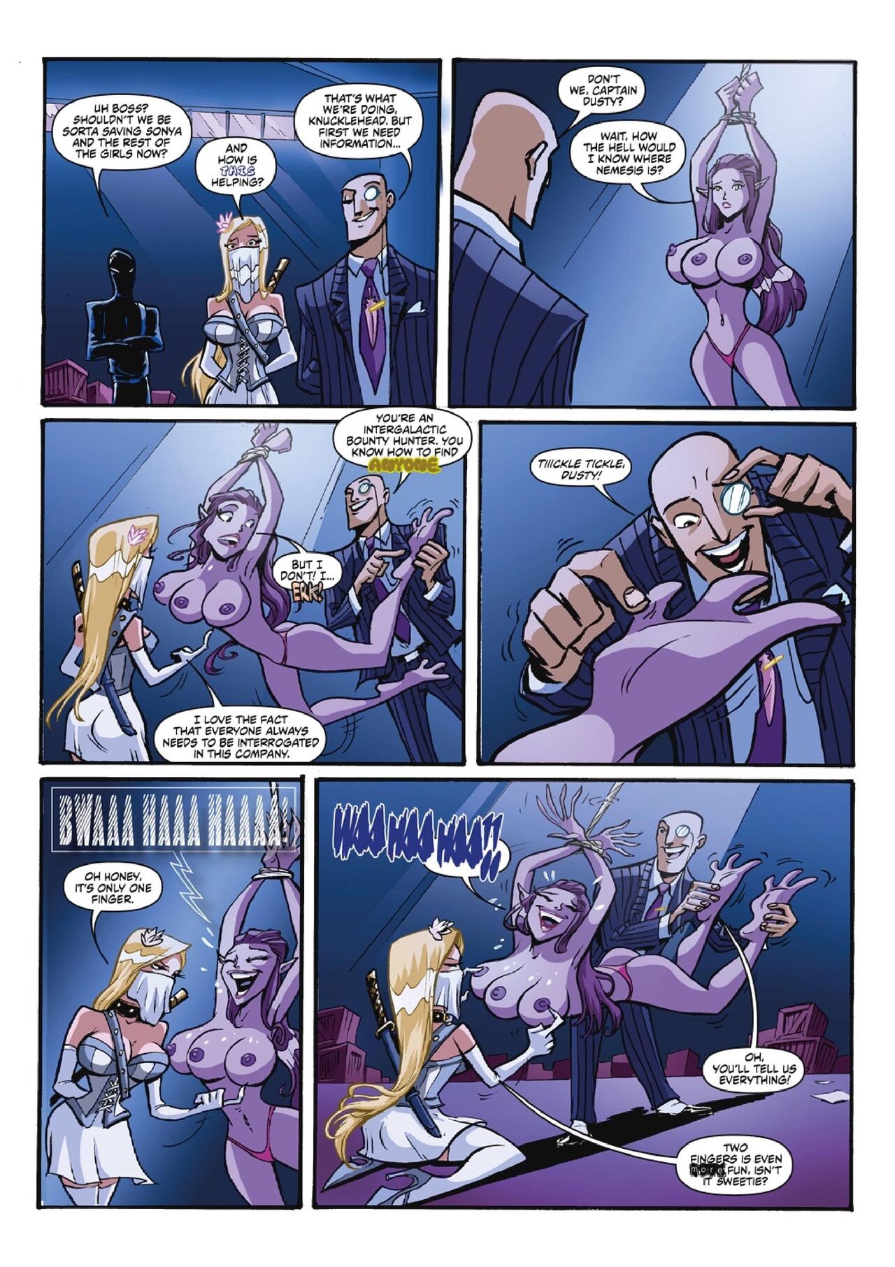 The Great Tickle Tournament 2 page 7 full