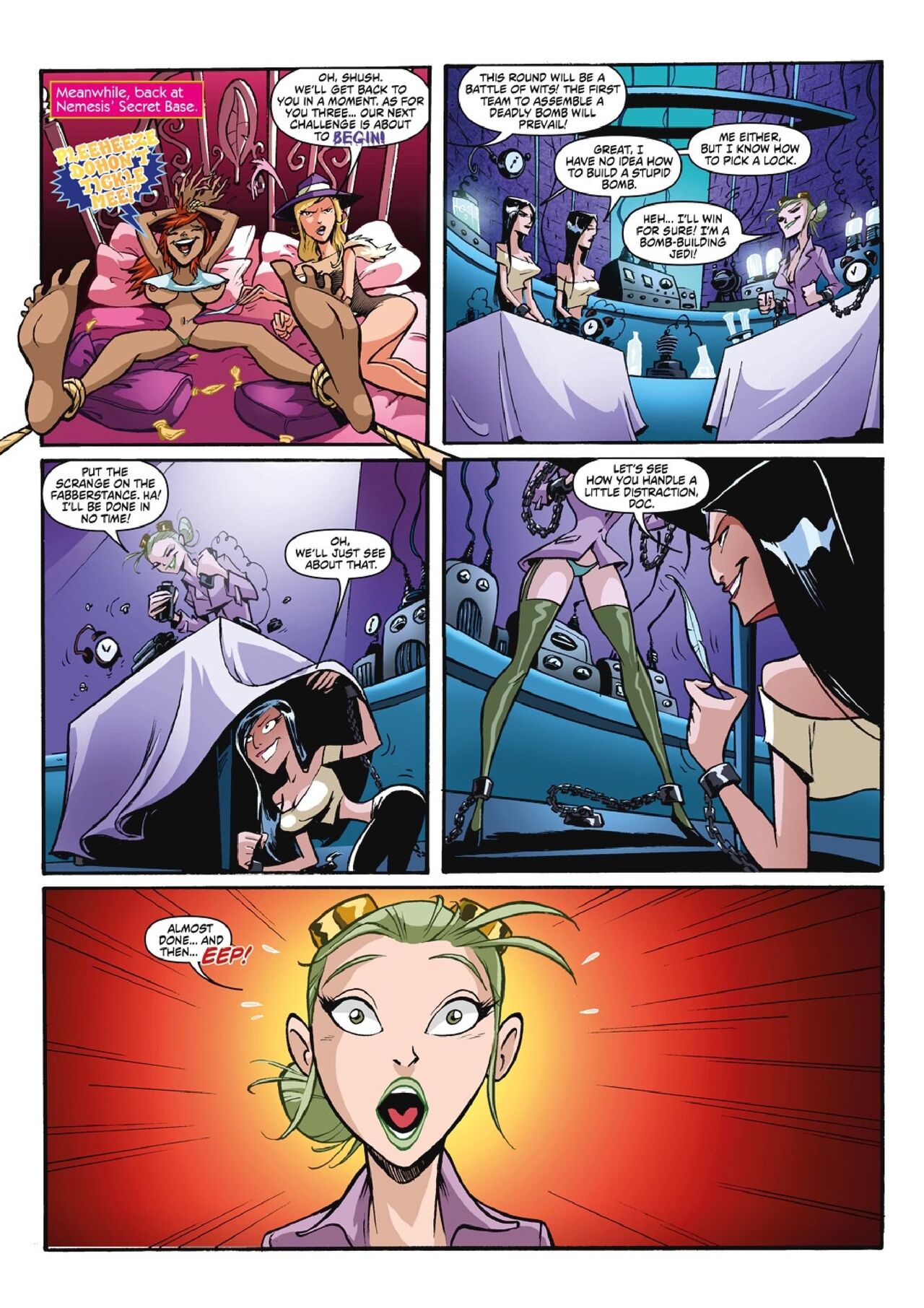 The Great Tickle Tournament 2 page 9 full