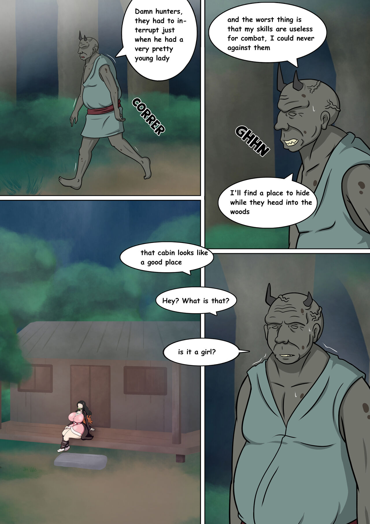 The Night of the Demon and Nezuko | La Noche Del Demonio Y Nezuko page 4 full