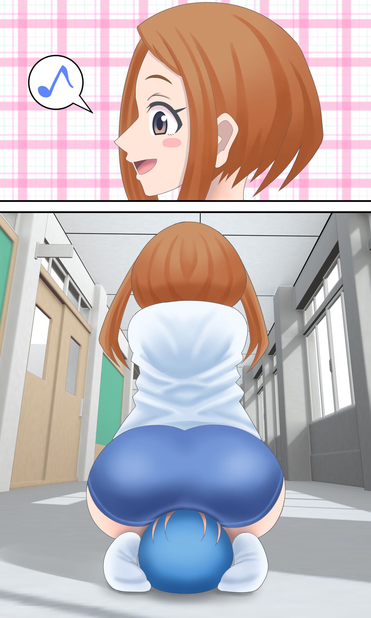 Ochako's Fart Academia page 5 full