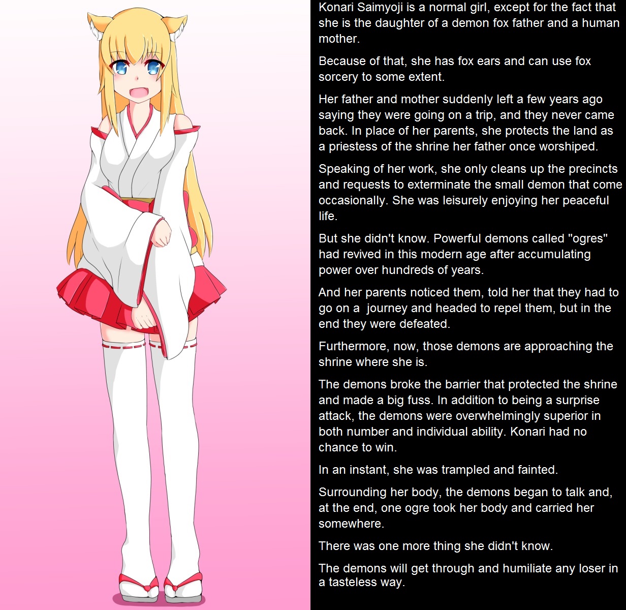 Transforming Konari the fox girl page 2 full
