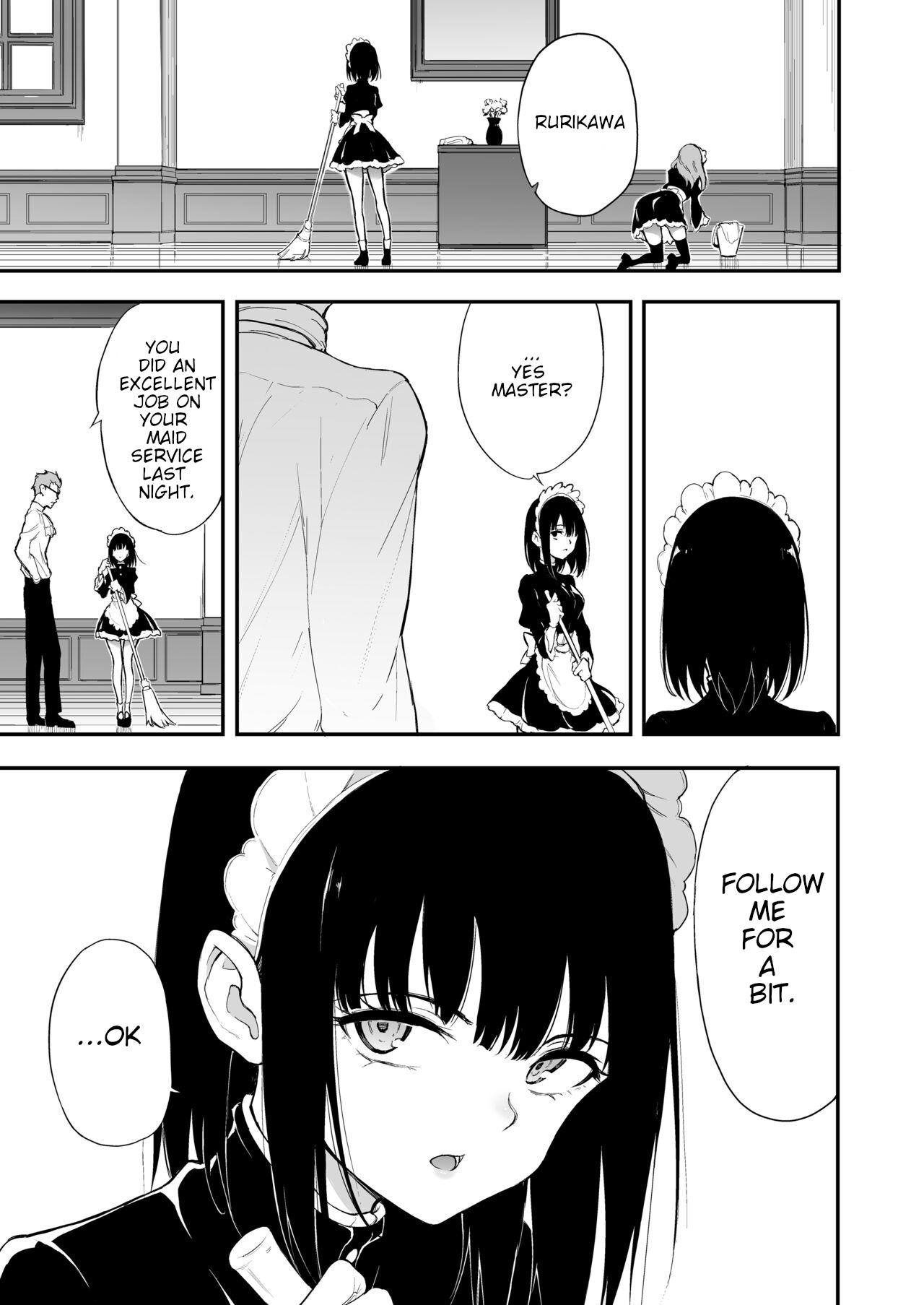 Maid Education: Fallen Aristocrat Rurikawa Tsubaki Chapter 3 page 3 full