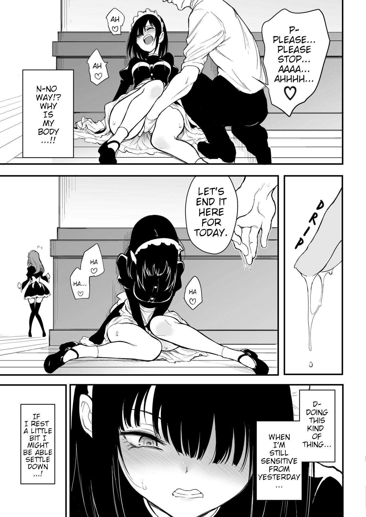 Maid Education: Fallen Aristocrat Rurikawa Tsubaki Chapter 3 page 7 full