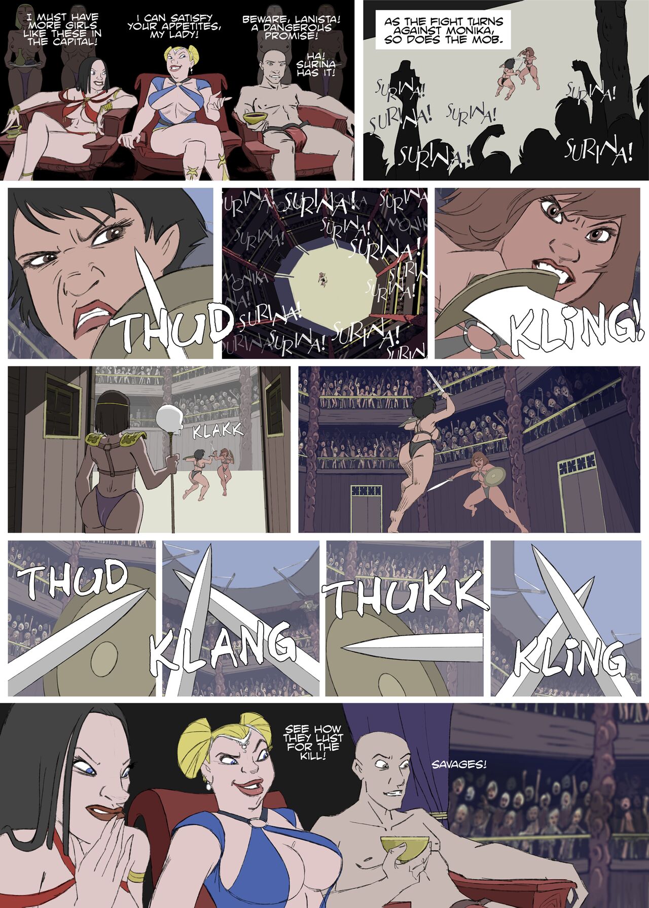 Gladiatrix Monika page 8 full