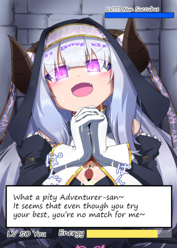 The fate of a shitty adventurer against a nun succubus cover