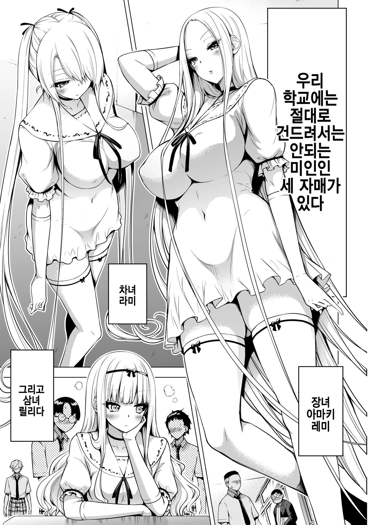 Boku ni shika Furenai Succubus Sanshimai ni Shiborareru Hanashi 1 ~Jijo Lami Hen~｜나만이 만질 수 있는 서큐버스 세자매에게 착정되는 이야기 1 ~차녀 라미편~ page 2 full