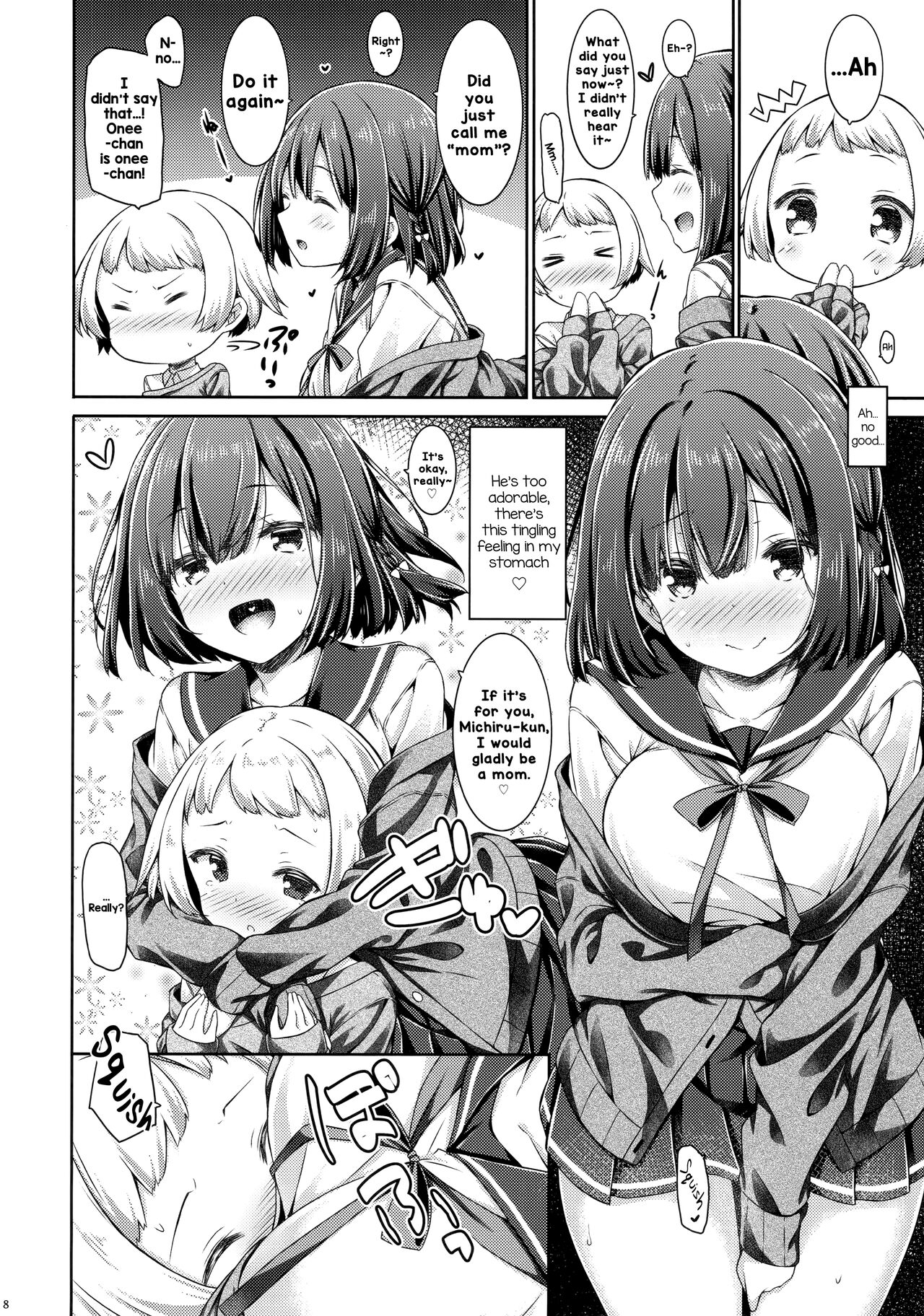 My neighbor is too cute, so I couldn't stop myself from violating him | Otonari no Otokonoko ga Kawaisugite Gaman Dekinai node Ecchi na Itazura Shichaimasu. page 7 full